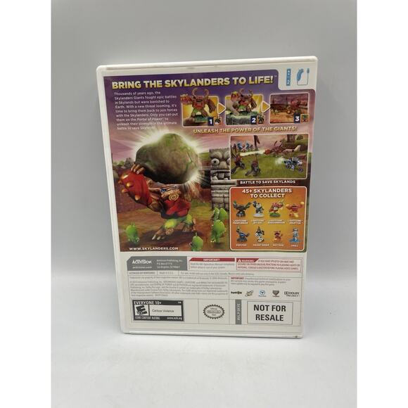 Nintendo Wii Game Skylanders Giants Complete - Nintendo Wii - TESTED & Working - Picture 2 of 4